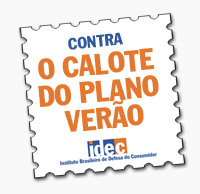 Manifesto contra o calote do Plano Verão dia 29 de outubro